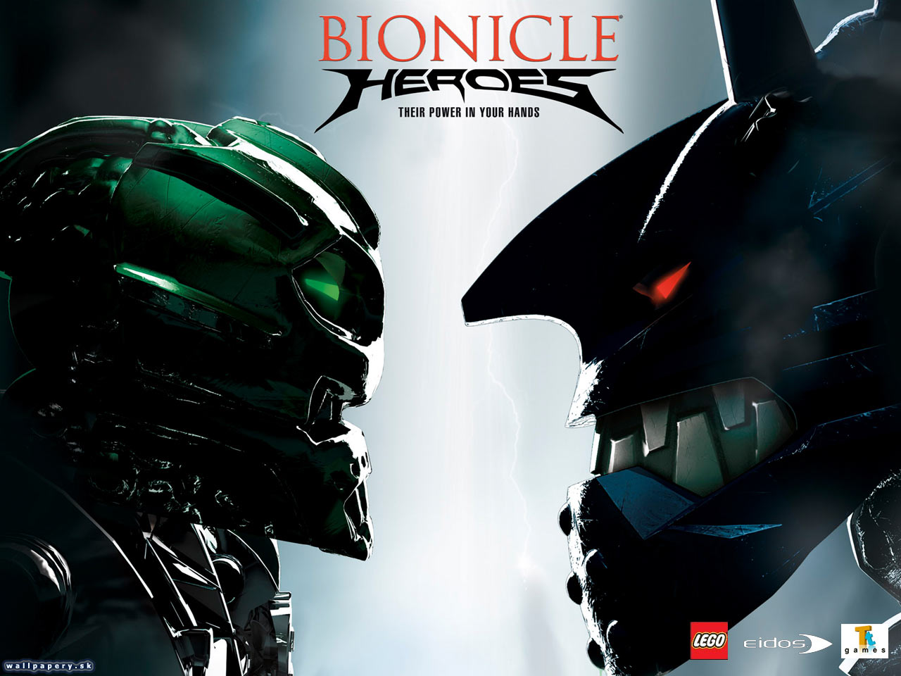 Bionicle Heroes - wallpaper 1