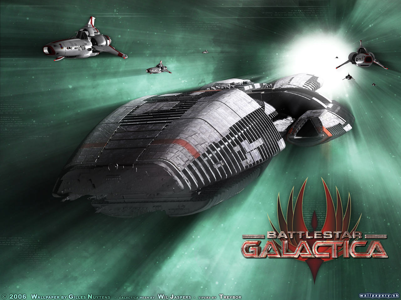 Battlestar Galactica - wallpaper 3