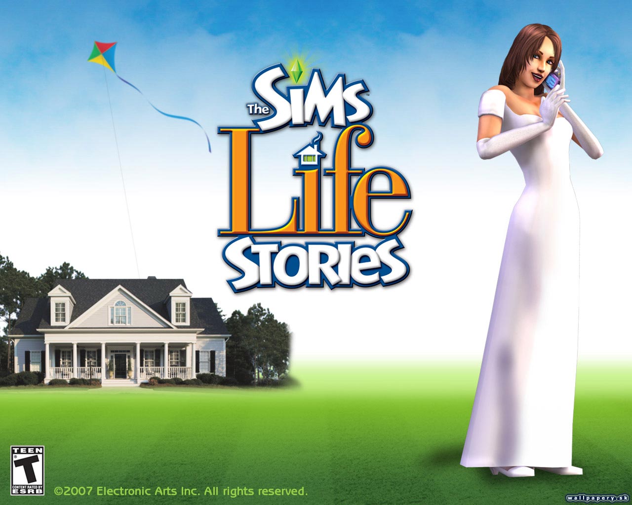 The Sims Life Stories - wallpaper 6