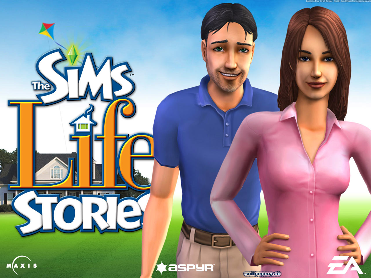 The Sims Life Stories - wallpaper 10
