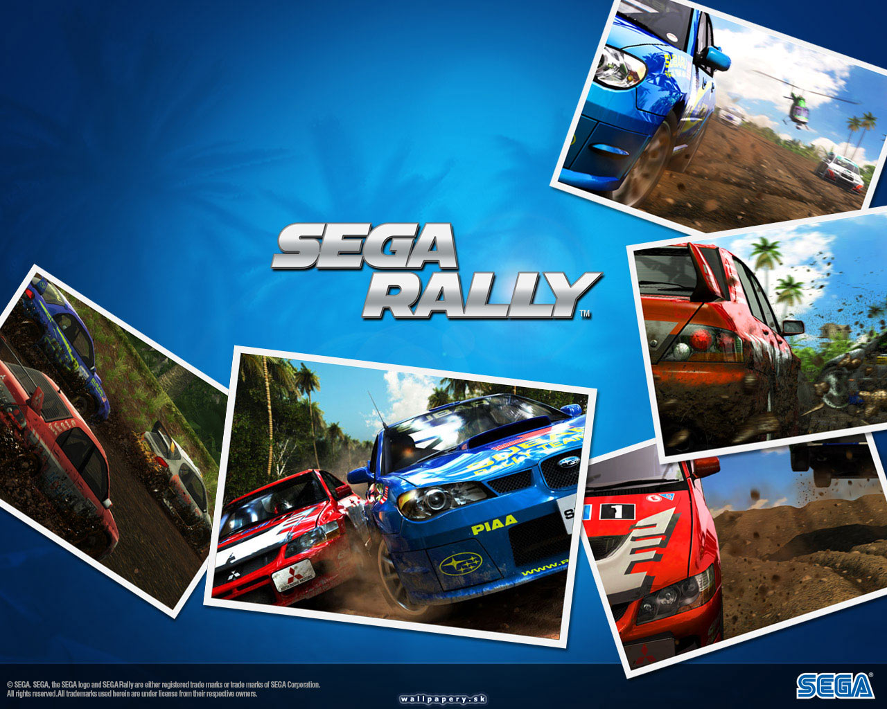 Sega Rally - wallpaper 9