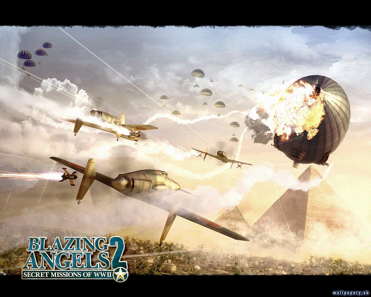 Blazing Angels 2: Secret Missions of WWII - wallpaper 3