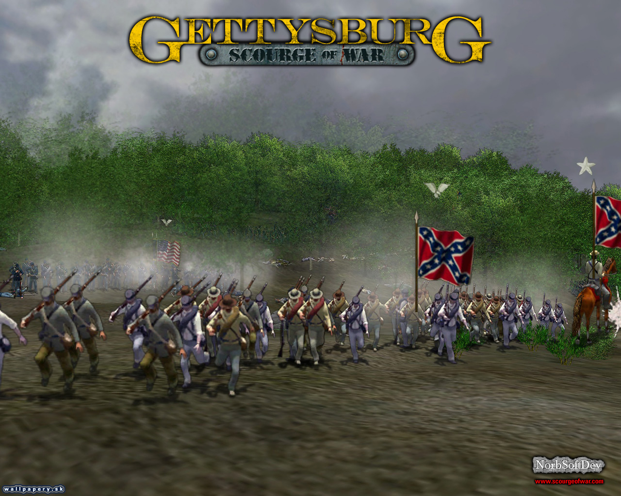 Scourge of War: Gettysburg - wallpaper 4