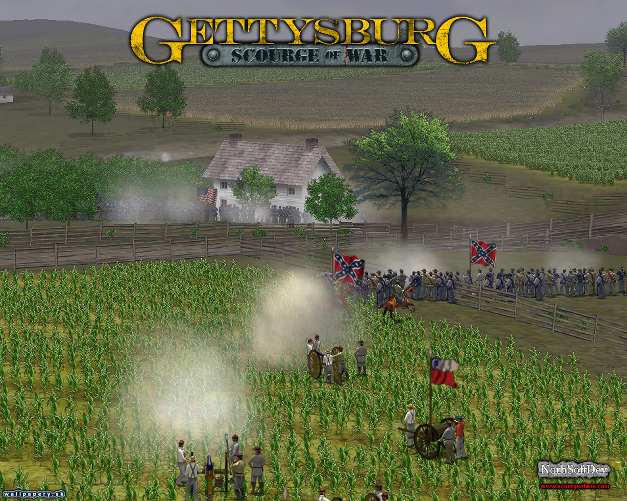 Scourge of War: Gettysburg - wallpaper 9