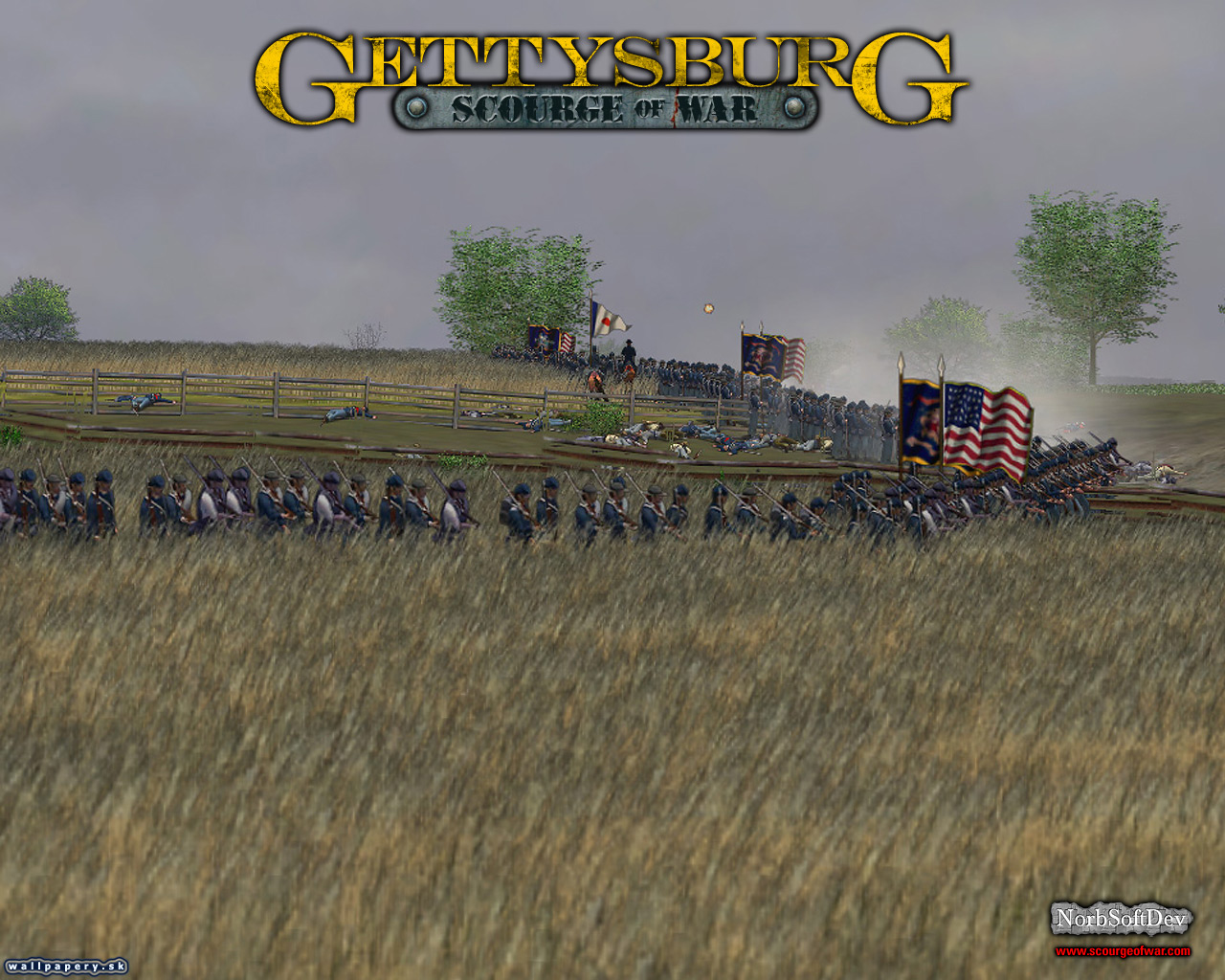 Scourge of War: Gettysburg - wallpaper 13