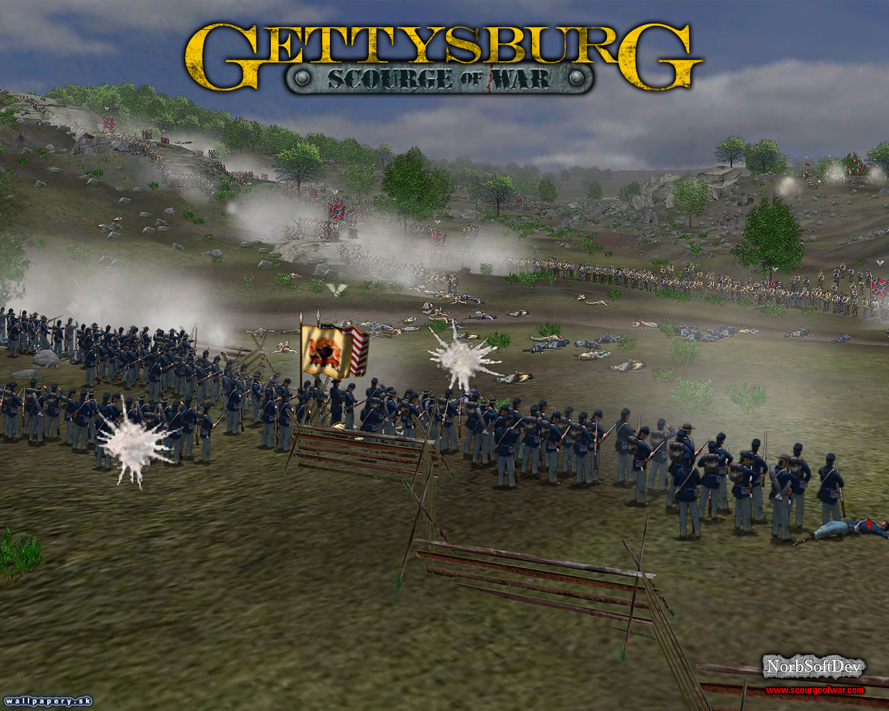 Scourge of War: Gettysburg - wallpaper 14
