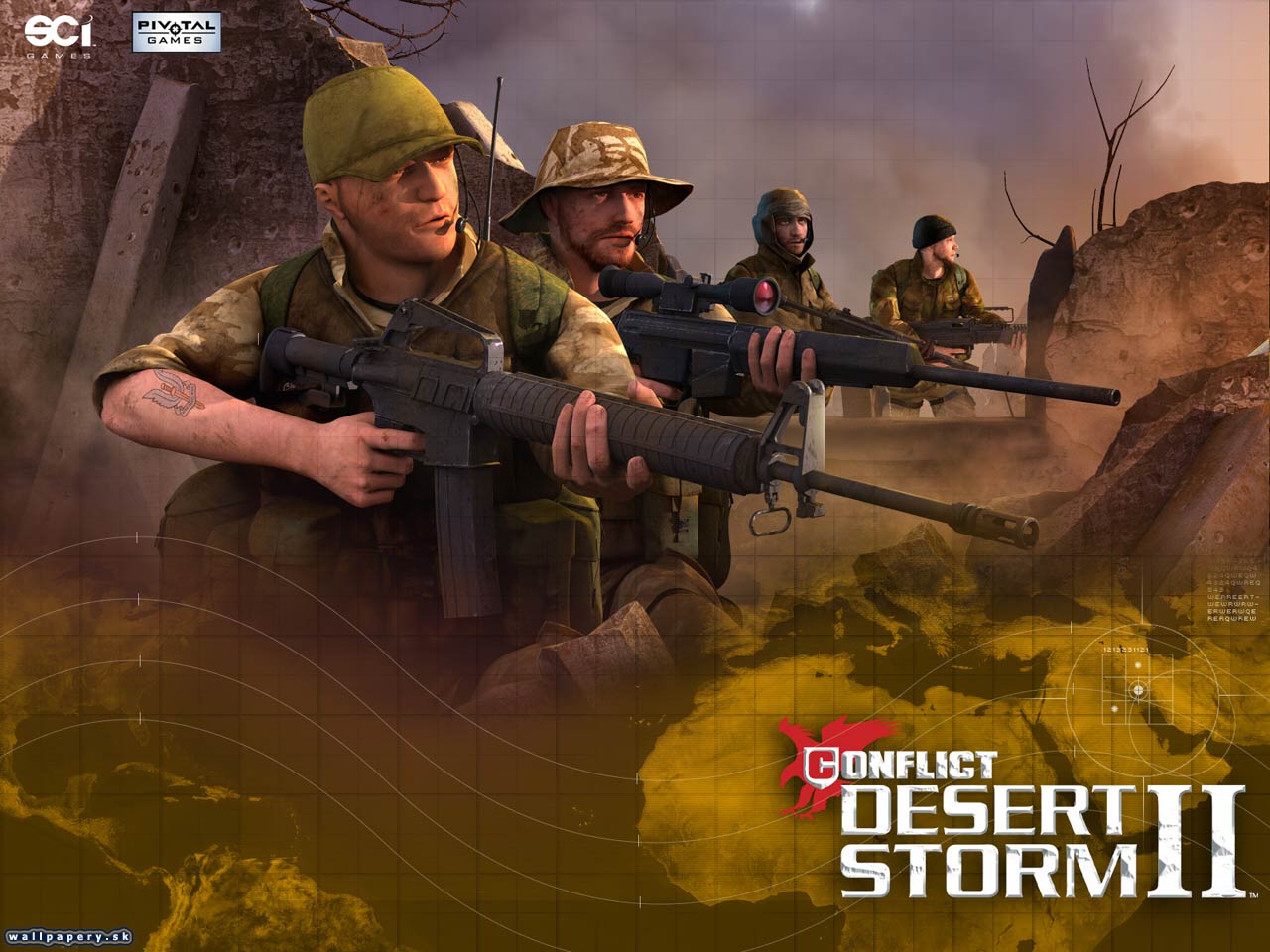Conflict: Desert Storm 2: Back to Baghdad - wallpaper 2