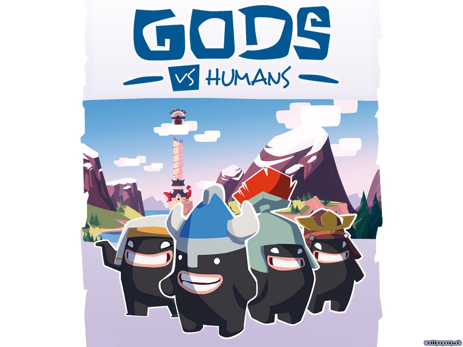 Gods vs Humans - wallpaper 2