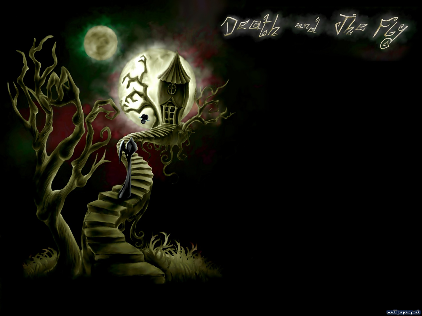 Death and The Fly - wallpaper 1
