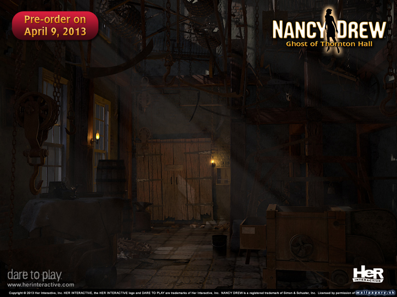 Nancy Drew: Ghost of Thornton Hall - wallpaper 7