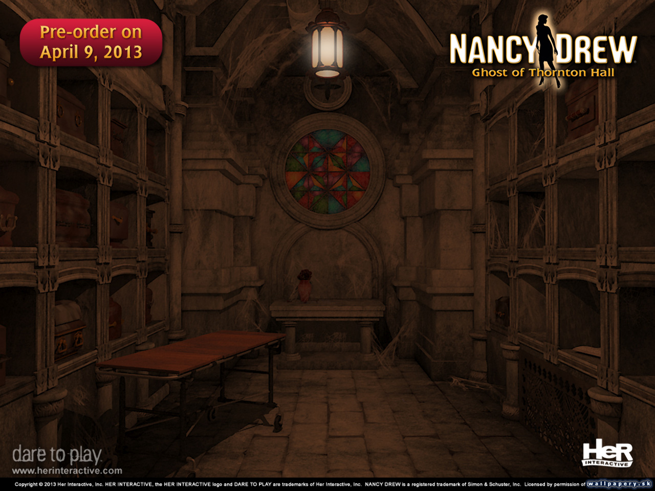 Nancy Drew: Ghost of Thornton Hall - wallpaper 8