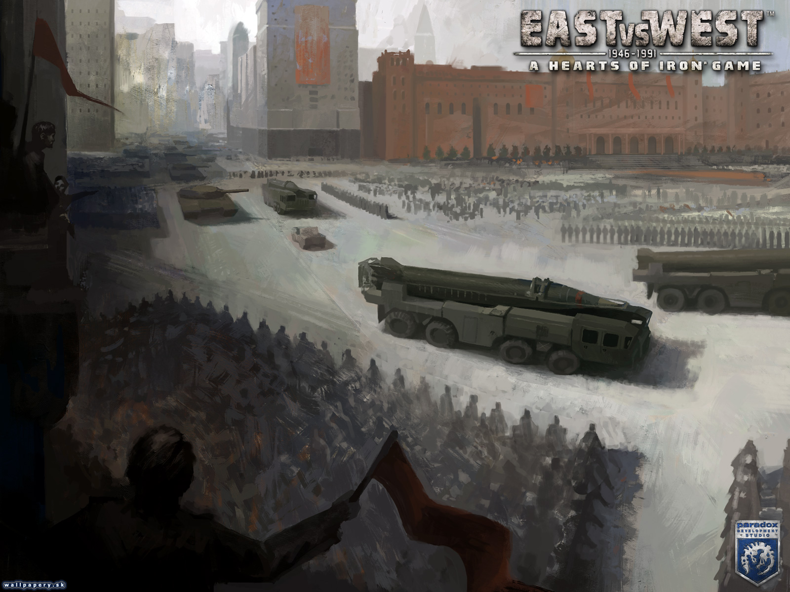 East vs. West: A Hearts of Iron Game - wallpaper 1