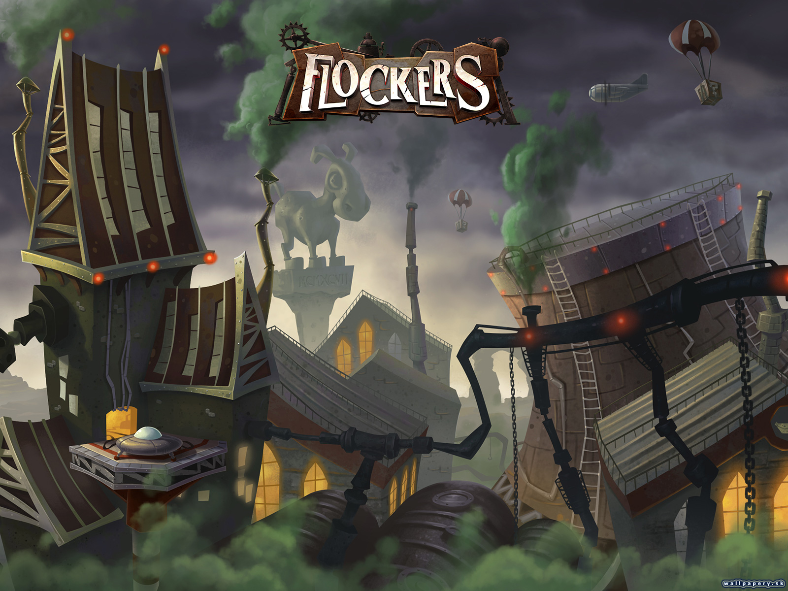 Flockers - wallpaper 3