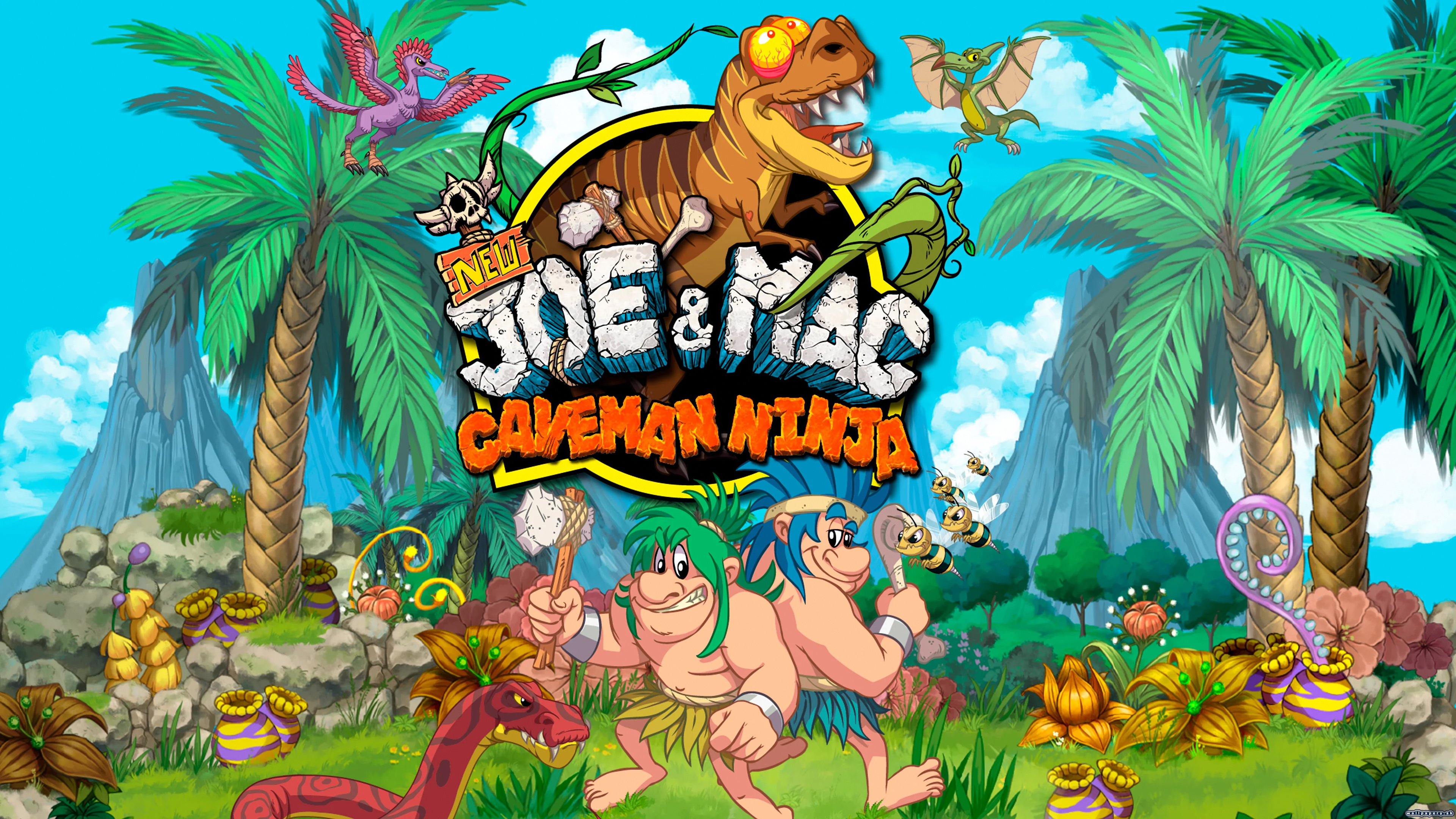 New Joe & Mac: Caveman Ninja - wallpaper 1