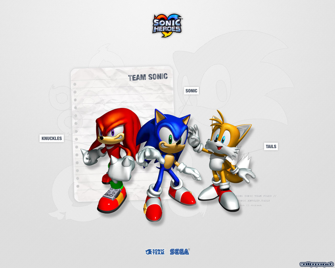 Sonic Heroes - wallpaper 9