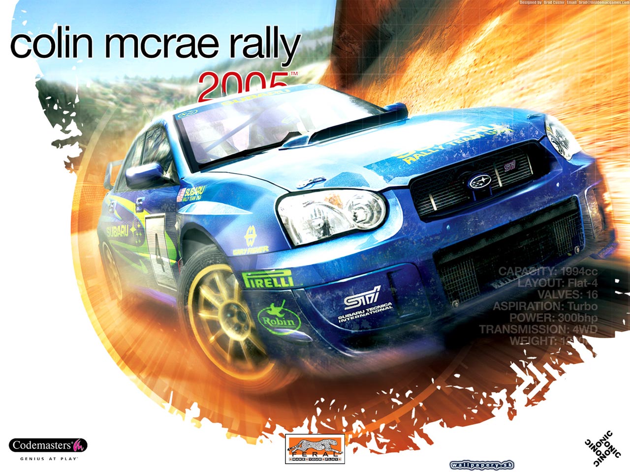 Colin McRae Rally 2005 - wallpaper 7