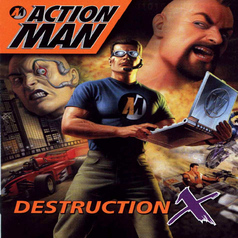 Action Man: Destruction X - pedn CD obal
