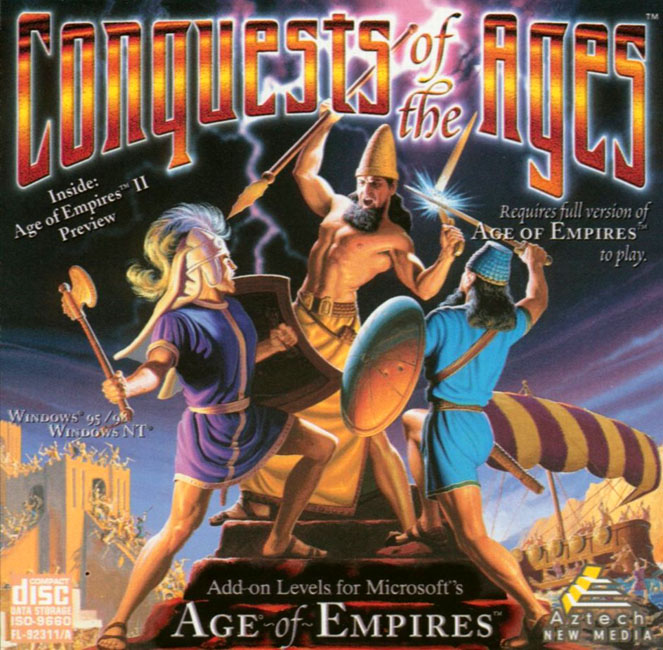 Age of Empires: Conquest of the Ages - pedn CD obal