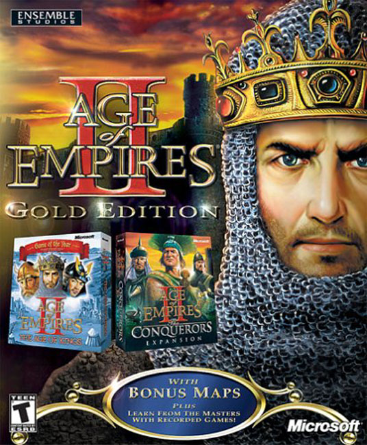 Age of Empires 2: Gold Edition - pedn CD obal