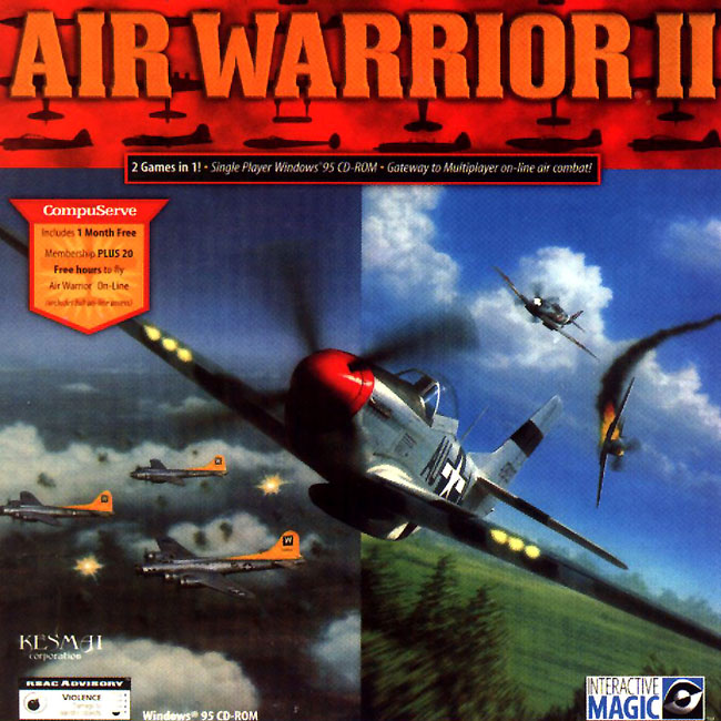 Air Warrior 2 - pedn CD obal