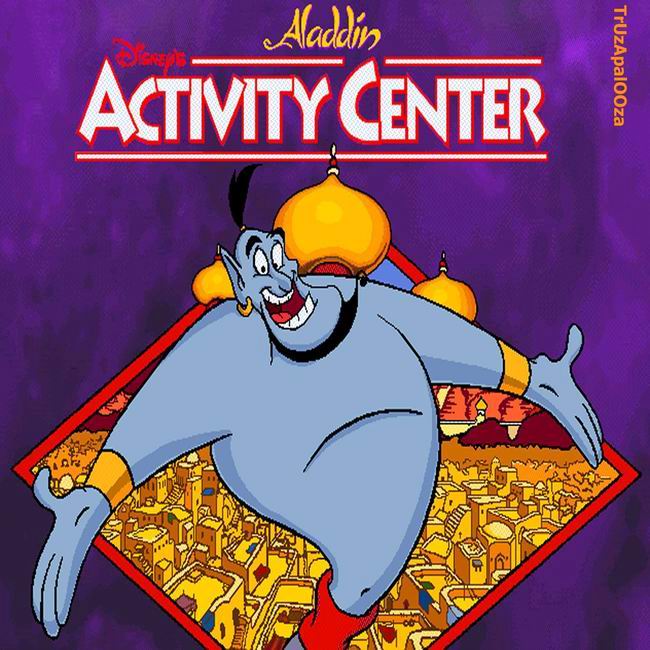 Disney's Activity Center: Aladdin - pedn CD obal