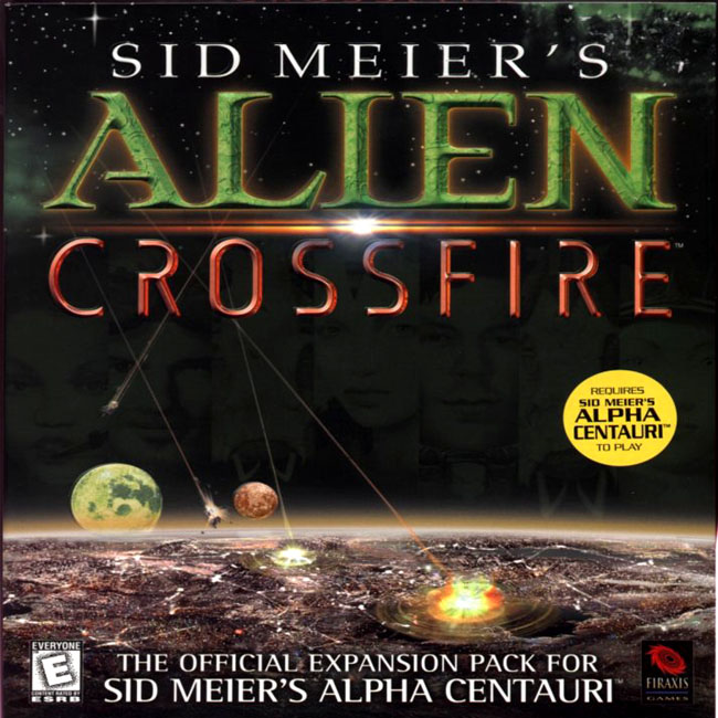 Alpha Centauri: Alien Crossfire - pedn CD obal