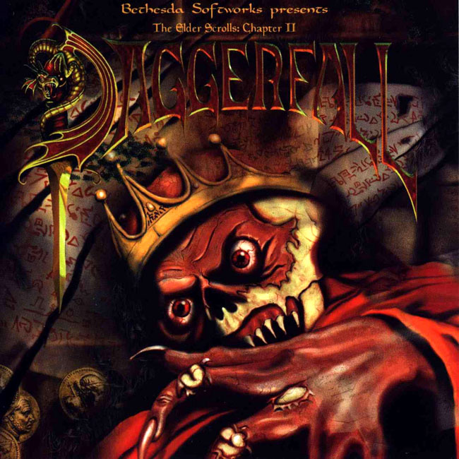 The Elder Scrolls 2: Daggerfall - pedn CD obal