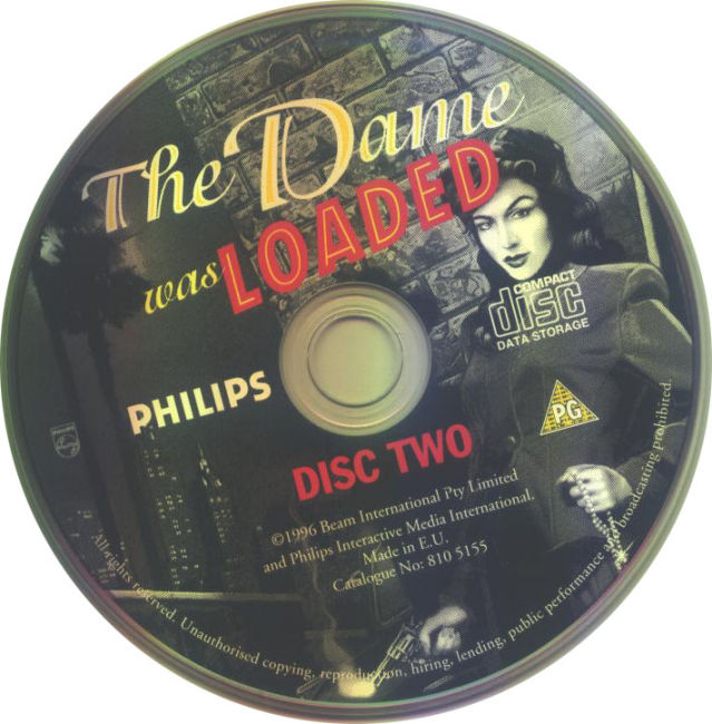 Dame Was Loaded - CD obal 2