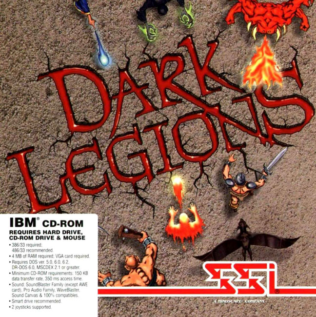 Dark Legions - pedn CD obal
