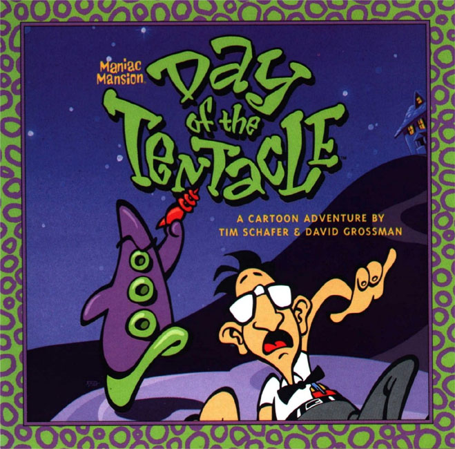 Maniac Mansion: Day of the Tentacle - pedn CD obal