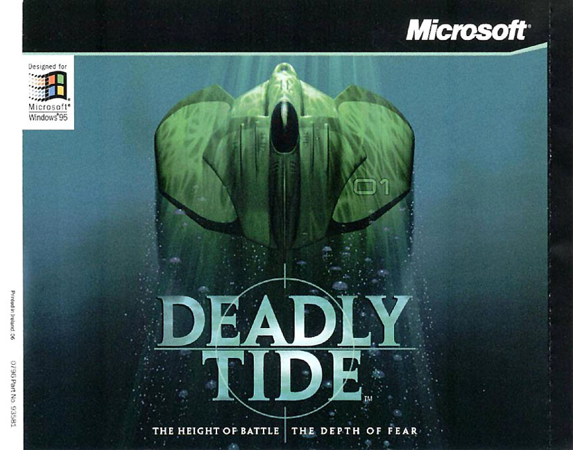 Deadly Tide - pedn CD obal