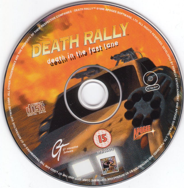 Death Rally - CD obal