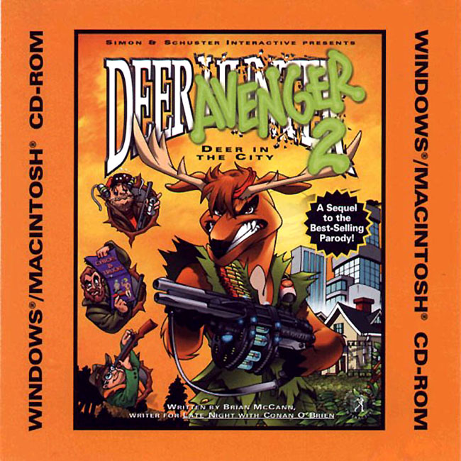 Deer Avenger 2: Deer in the City - pedn CD obal