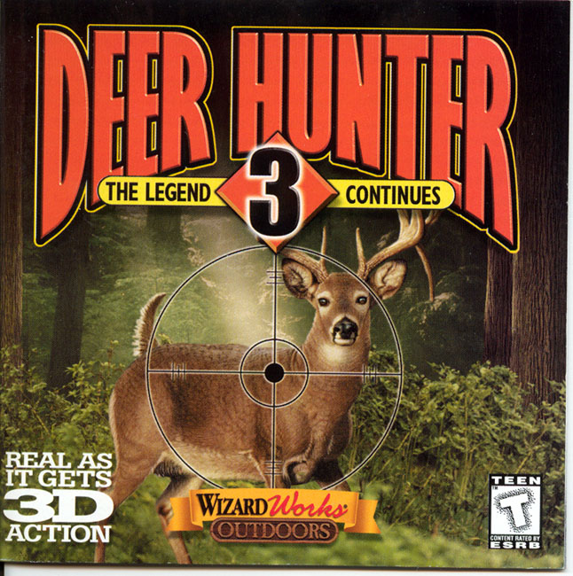 Deer Hunter 3 - pedn CD obal