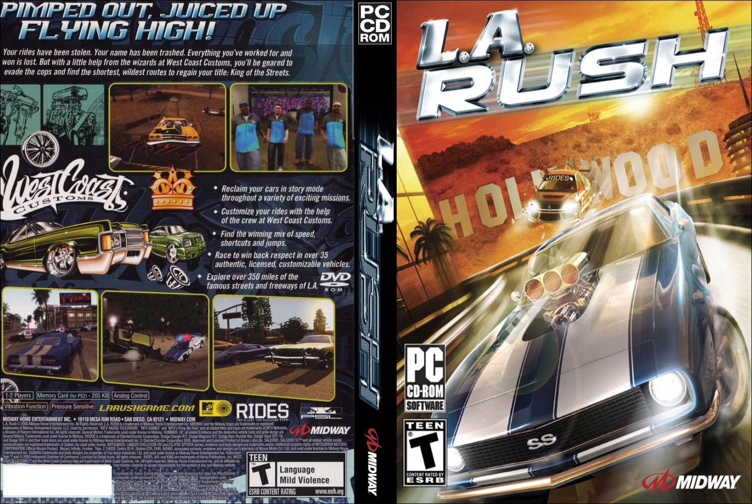 L.A. Rush - DVD obal