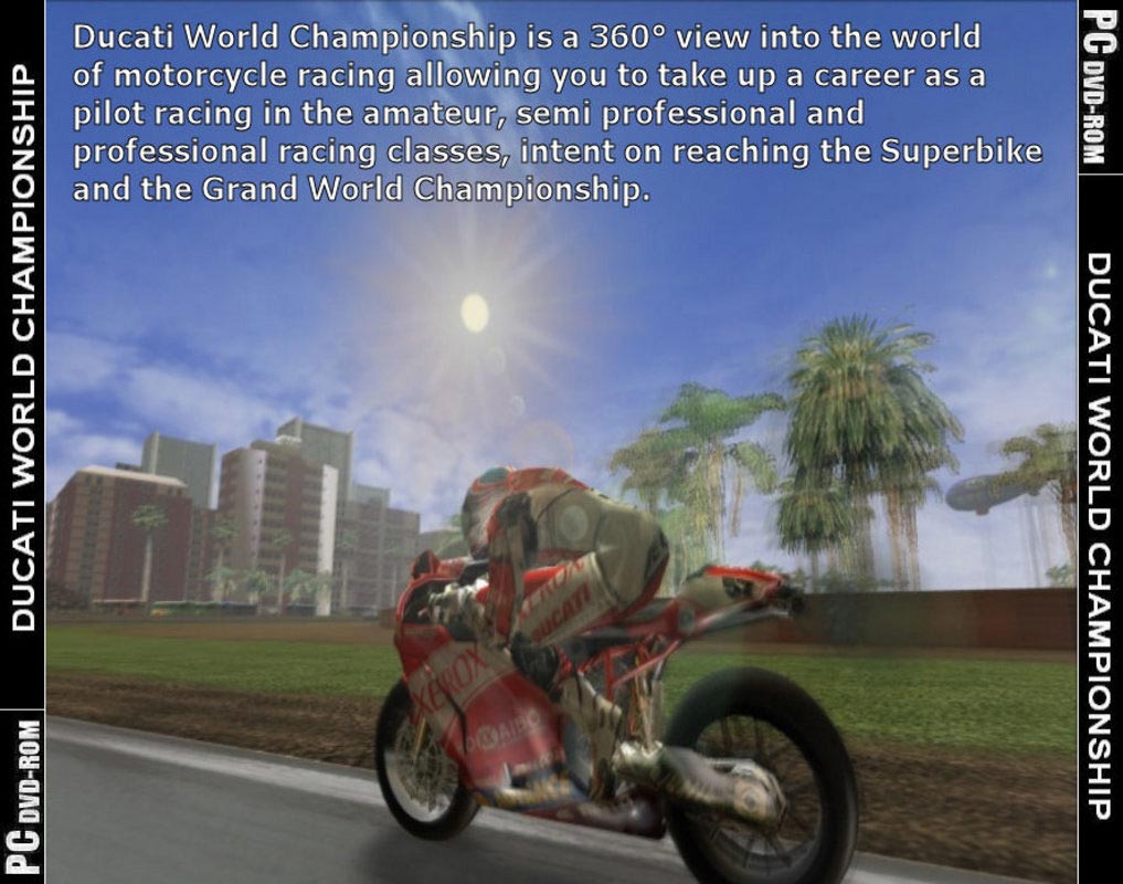 Ducati World Championship - zadn CD obal