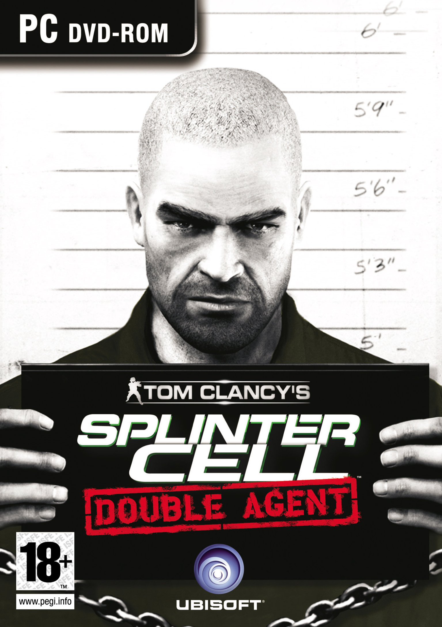 Splinter Cell 4: Double Agent - pedn DVD obal