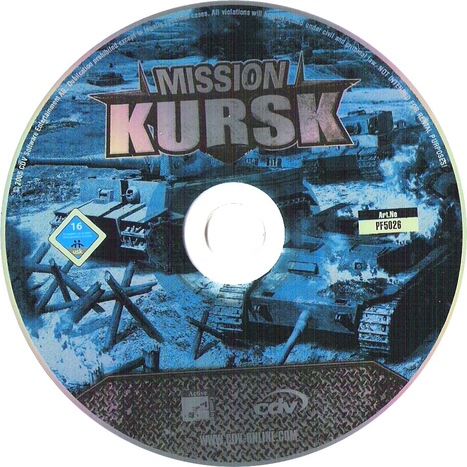 Blitzkrieg: Mission Kursk - CD obal