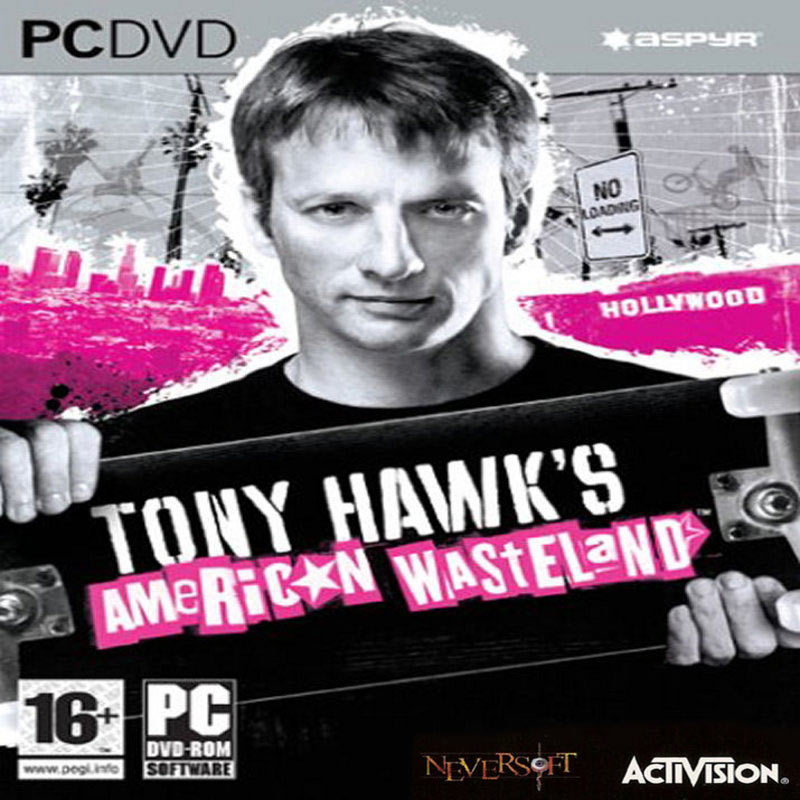 Tony Hawk's American Wasteland - pedn CD obal 2