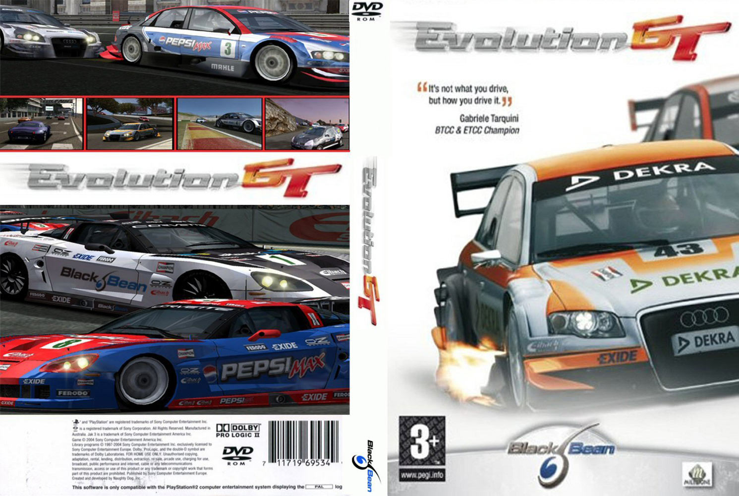 Evolution GT - DVD obal