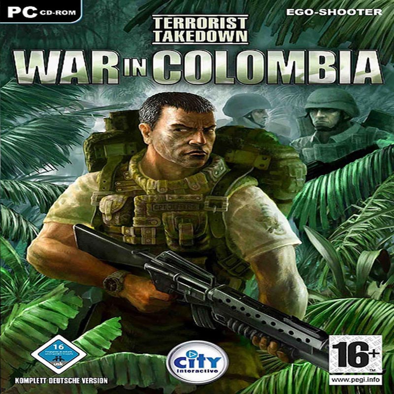Terrorist Takedown: War In Colombia - pedn CD obal