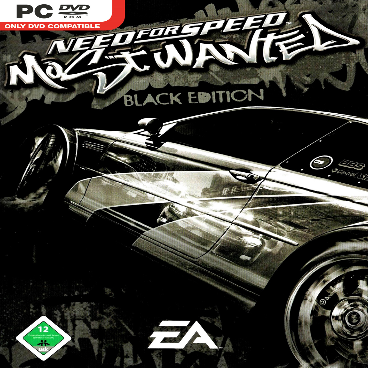 Need for Speed: Most Wanted Black Edition - pedn CD obal 2
