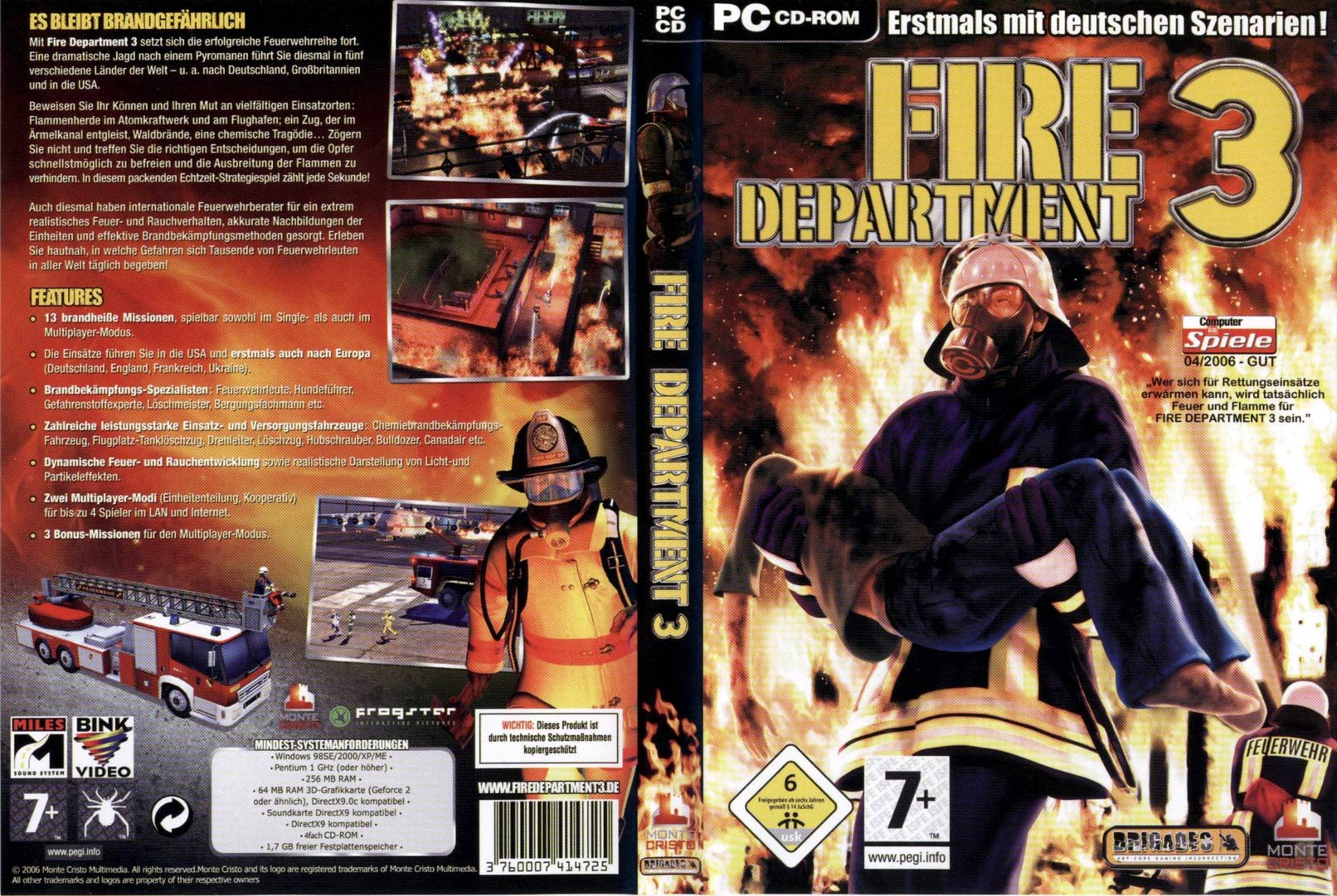Fire Department 3 - DVD obal 2