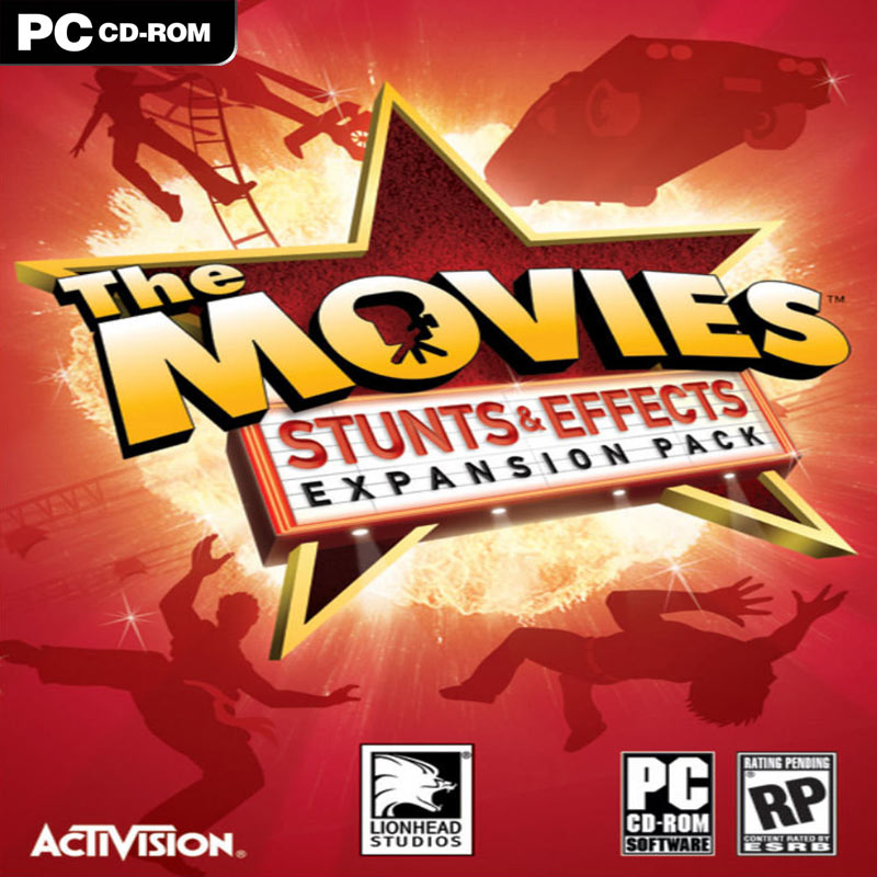 The Movies: Stunts & Effects - pedn CD obal