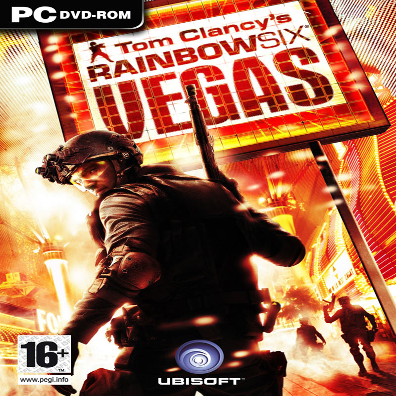 Rainbow Six: Vegas - pedn CD obal