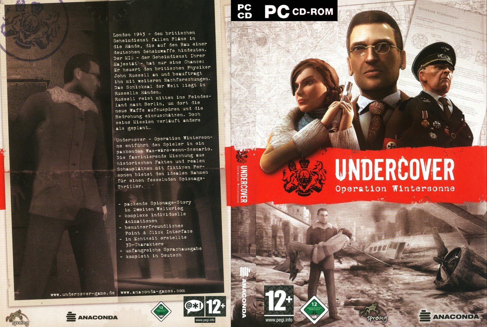 Undercover: Operation WinterSun - DVD obal