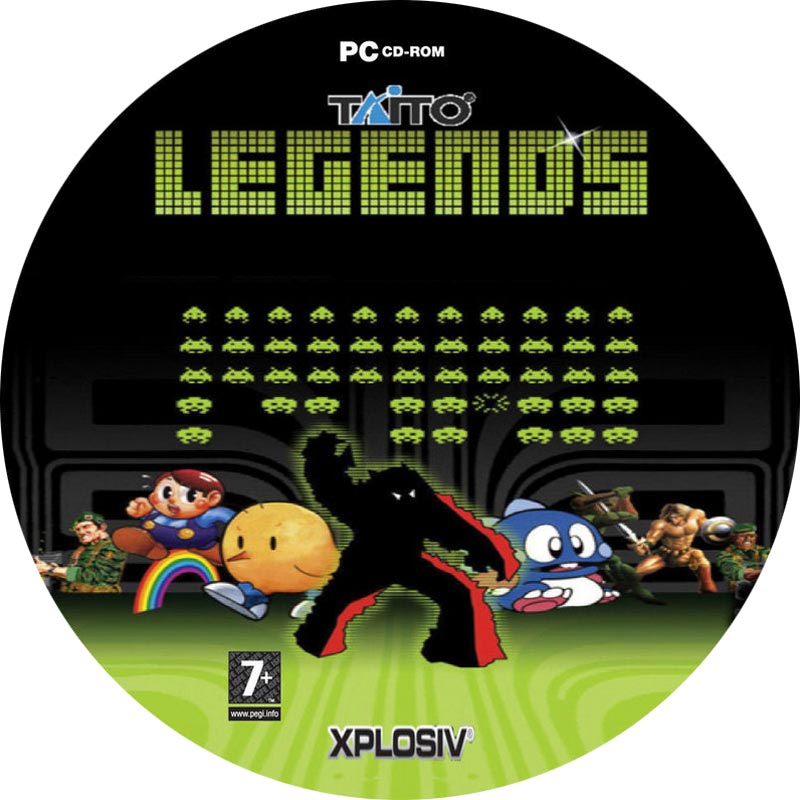 Taito Legends - CD obal