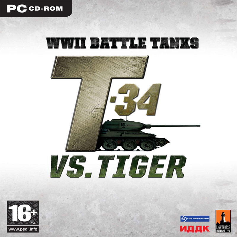 WWII Battle Tanks: T-34 vs. Tiger - pedn CD obal