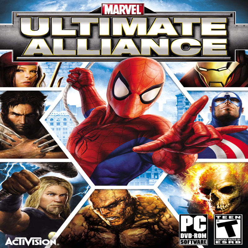 Marvel: Ultimate Alliance - pedn CD obal