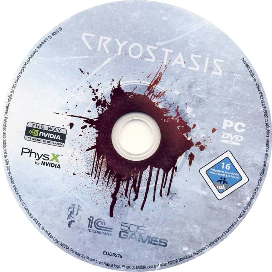 Cryostasis: Sleep of Reason - CD obal 2